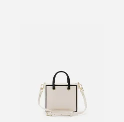 Borse A Mano|Elisabetta Franchi 24/7 Borsa 18/22 Cream/Nero