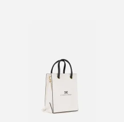 Borse A Mano|Elisabetta Franchi 24/7 Borsa 0/0 Short Cream/Nero