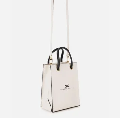 Borse A Mano|Elisabetta Franchi 24/7 Borsa 0/0 Short Cream/Nero