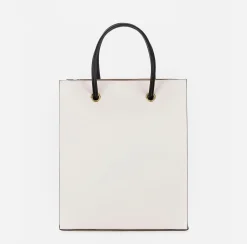 Borse A Mano|Elisabetta Franchi 24/7 Borsa 6/10 Tall Cream/Nero
