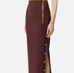 Abiti Red Carpet|Red Carpet|Elisabetta Franchi Abito red carpet in crêpe con scollo bustier RougeNoir