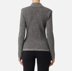 Giacche & Trench|Maglieria E Felpe|Elisabetta Franchi Blazer con tasche in vela tecnica Salepepe