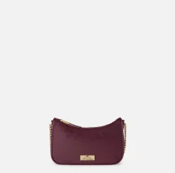 Borse A Spalla|Elisabetta Franchi Borsa con doppia tracolla e logo RougeNoir