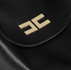 Borse A Spalla|Elisabetta Franchi Borsa hobo Avenue Bag grande Nero