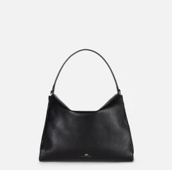 Borse A Spalla|Elisabetta Franchi Borsa hobo Avenue Bag media Nero