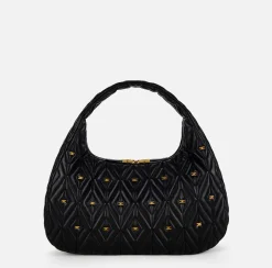 Borse A Spalla|Elisabetta Franchi Borsa Hobo Étoile Grande Nero