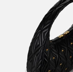 Borse A Spalla|Elisabetta Franchi Borsa Hobo Étoile Grande Nero