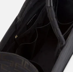 Borse A Mano|Elisabetta Franchi Borsa Monogram Grande Con Organizer Nero