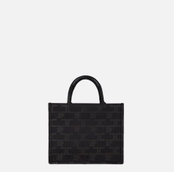 Borse A Mano|Elisabetta Franchi Borsa Monogram Piccola Nero