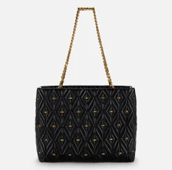 Borse A Spalla|Elisabetta Franchi Borsa Shopper Étoile Nero