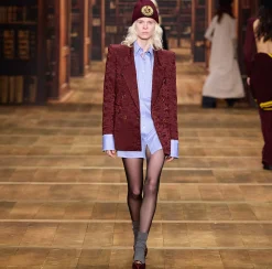 Camicie E Bluse|Elisabetta Franchi Camicia in popeline con etichetta in organza ricamata Oxford