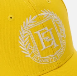 Cappelli E Guanti|Elisabetta Franchi Cappellino da baseball con logo Mimosa