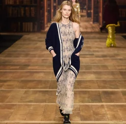 Maglieria E Felpe|Elisabetta Franchi Cardigan in lana tipo college Navy/Burro