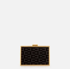 Clutch|Elisabetta Franchi Clutch La Dame Nero