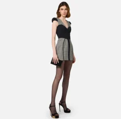 Clutch|Elisabetta Franchi Clutch La Dame Nero