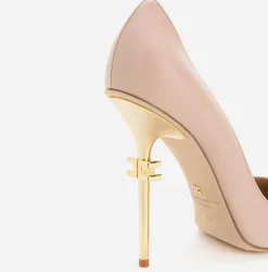 Décolleté|Elisabetta Franchi Décolleté Con Tacco Logato Carne