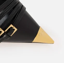 Décolleté|Elisabetta Franchi Décolleté in nappa con listini Nero