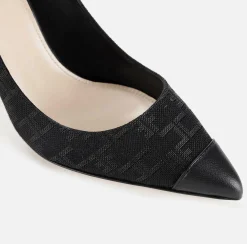 Décolleté|Elisabetta Franchi Decolleté Monogram Nero