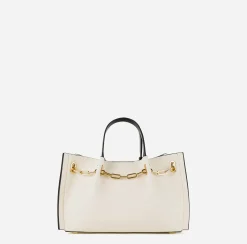 Borse A Mano|Elisabetta Franchi Dune Mini Shoulder Burro/Nero