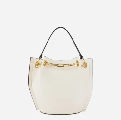 Borse A Spalla|Elisabetta Franchi Dune Secchiello Burro/Nero