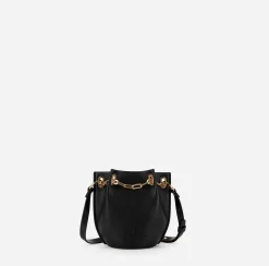Borse A Tracolla|Elisabetta Franchi Dune Secchiello Mini Nero