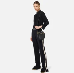 Borse A Tracolla|Elisabetta Franchi Dune Secchiello Mini Nero