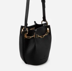 Borse A Tracolla|Elisabetta Franchi Dune Secchiello Mini Nero