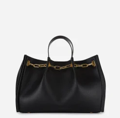 Borse A Mano|Elisabetta Franchi Dune Shopper Nero