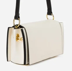 Borse A Tracolla|Elisabetta Franchi Dune Shoulder Burro/Nero