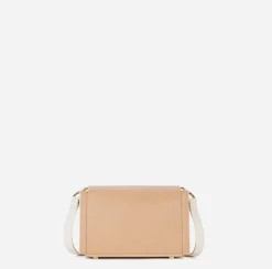 Borse A Tracolla|Elisabetta Franchi Dune Shoulder Cammello/Burro