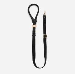 Lifestyle|Elisabetta Franchi Guinzaglio Piccolo/Medio Con Logo Nero