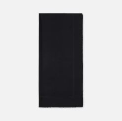 Sciarpe|Elisabetta Franchi Pashmina quadrata in viscosa jacquard con lettering logo Nero