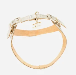 Lifestyle|Elisabetta Franchi Pettorina laminata Oro