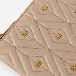 Clutch|Elisabetta Franchi Pochette Étoile Skin