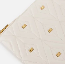 Clutch|Elisabetta Franchi Pochette Étoile Burro