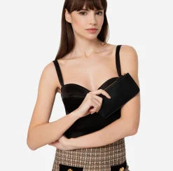 Portafogli|Elisabetta Franchi Porta Carte Nero