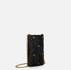 Borse A Tracolla|Elisabetta Franchi Porta cellulare Étoile Nero