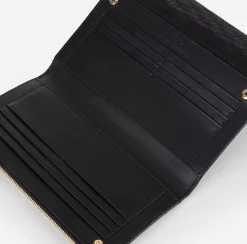 Portafogli|Elisabetta Franchi Portafoglio Monogram Nero