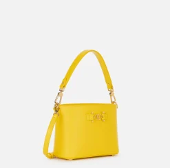 Borse A Mano|Elisabetta Franchi Secchiello morsetto logo Mimosa