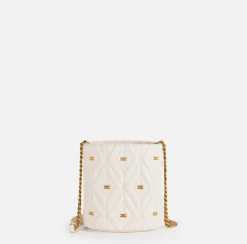 Borse A Tracolla|Elisabetta Franchi Secchiello Étoile Burro