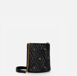 Borse A Tracolla|Elisabetta Franchi Secchiello Étoile Nero