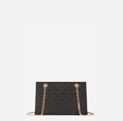 Borse A Tracolla|Elisabetta Franchi Shoulder Monogram Mini Nero