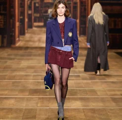 Top, T-Shirt & Body|Elisabetta Franchi Top boxy in tulle ricamato con paillettes RougeNoir