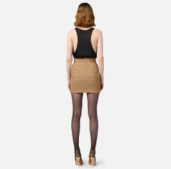 Top, T-Shirt & Body|Elisabetta Franchi Top in viscosa lucida Nero