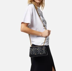 Borse A Tracolla|Elisabetta Franchi Tracollina Étoile Nero