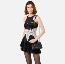 Borse A Tracolla|Elisabetta Franchi Tracollina Étoile Nero