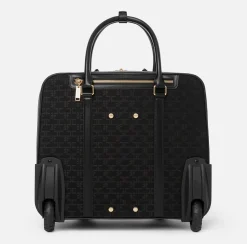 Valigeria|Elisabetta Franchi Trolley Weekend Nero