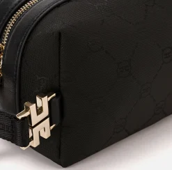 Valigeria|Elisabetta Franchi Trousse Monogram Travel Nero